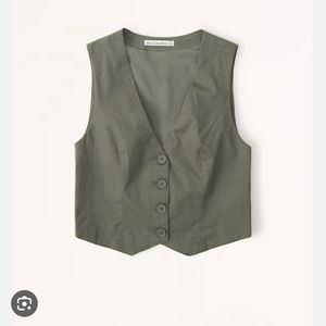 Abercrombie & Fitch Tailored Vest Top